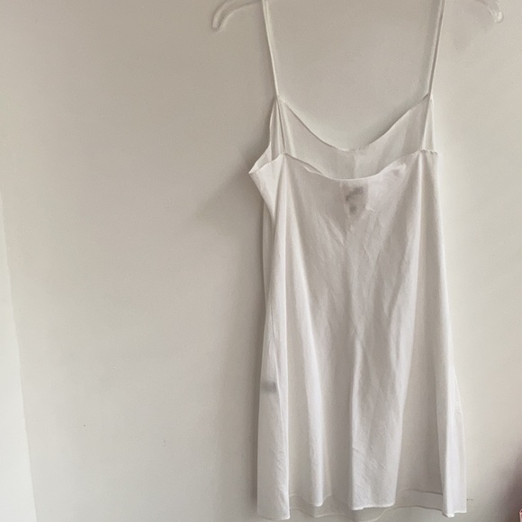 Milly Sheer White Slip Dress size 6 - Picture 2 of 7